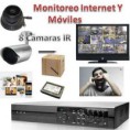 Kit 8 Camaras Para Casa/negocio Todo Incluido Monitoreo Web